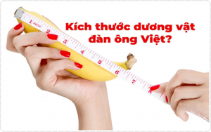Độ dài trung bình cậu nhỏ Việt Nam
